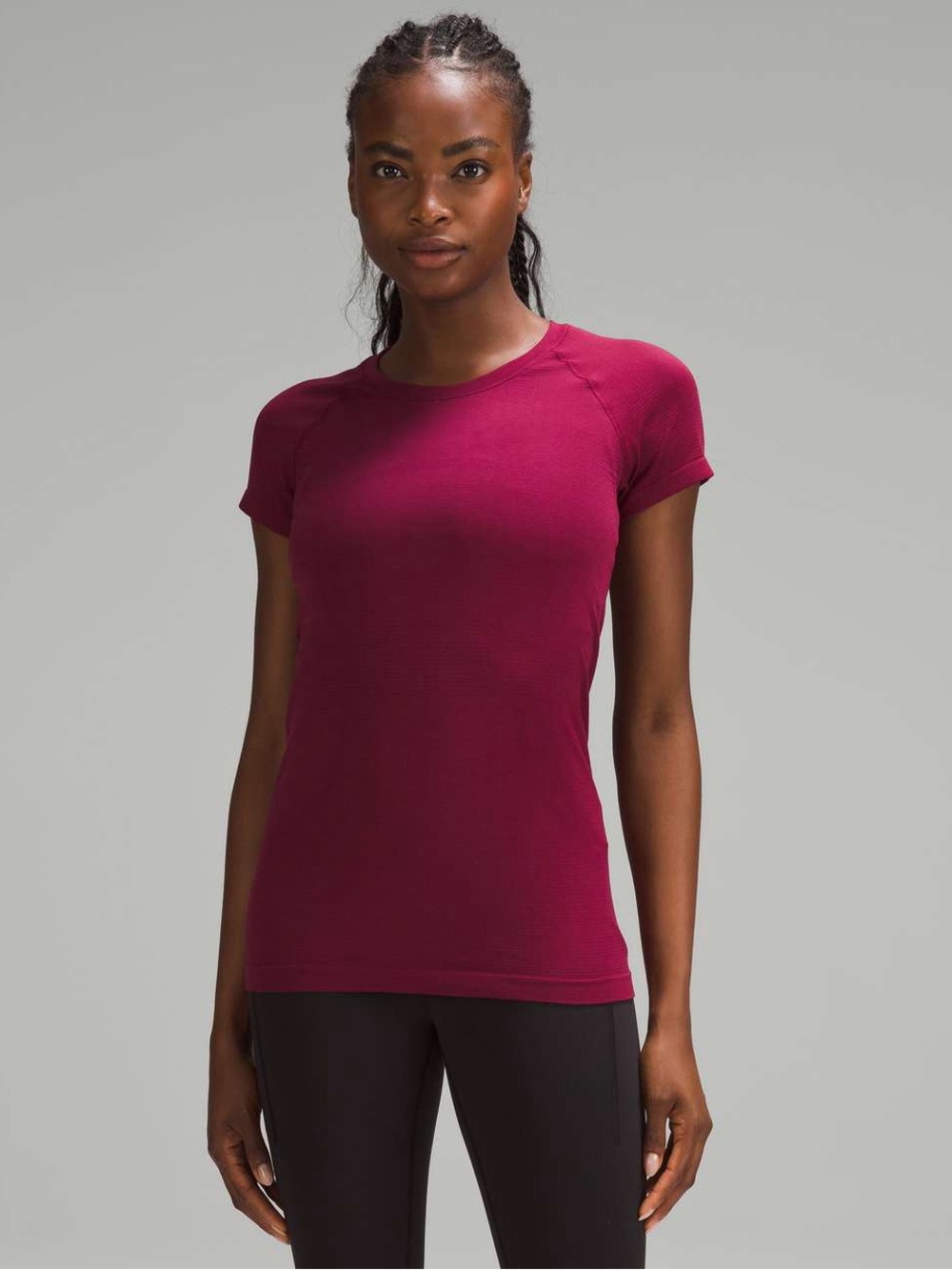 lululemon Swiftly Tech Short-Sleeve Shirt 2.0 (NWOT) Deep Luxe/Deep Luxe, Size 8